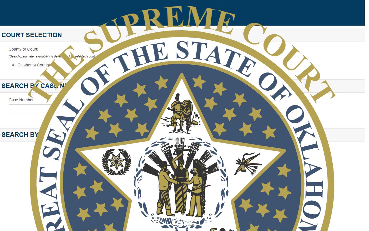Garfield County court records after arrest OSCN docket search